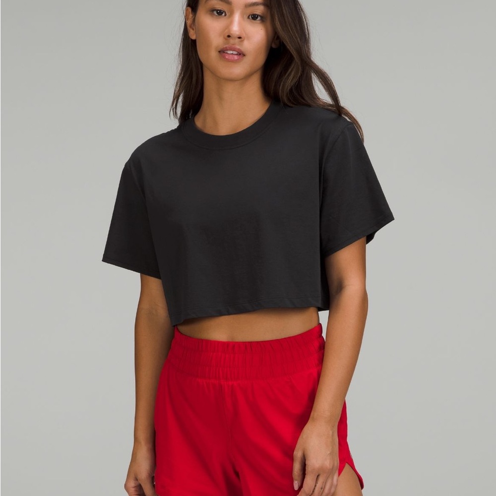 Lululemon All Yours Crop Tee